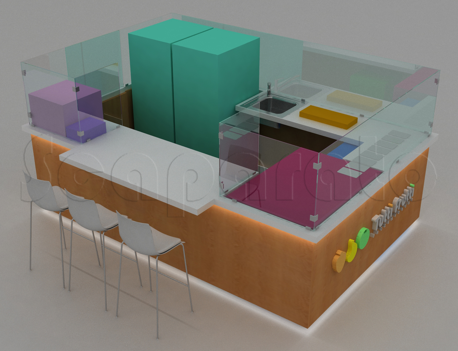 Kiosco de frutas