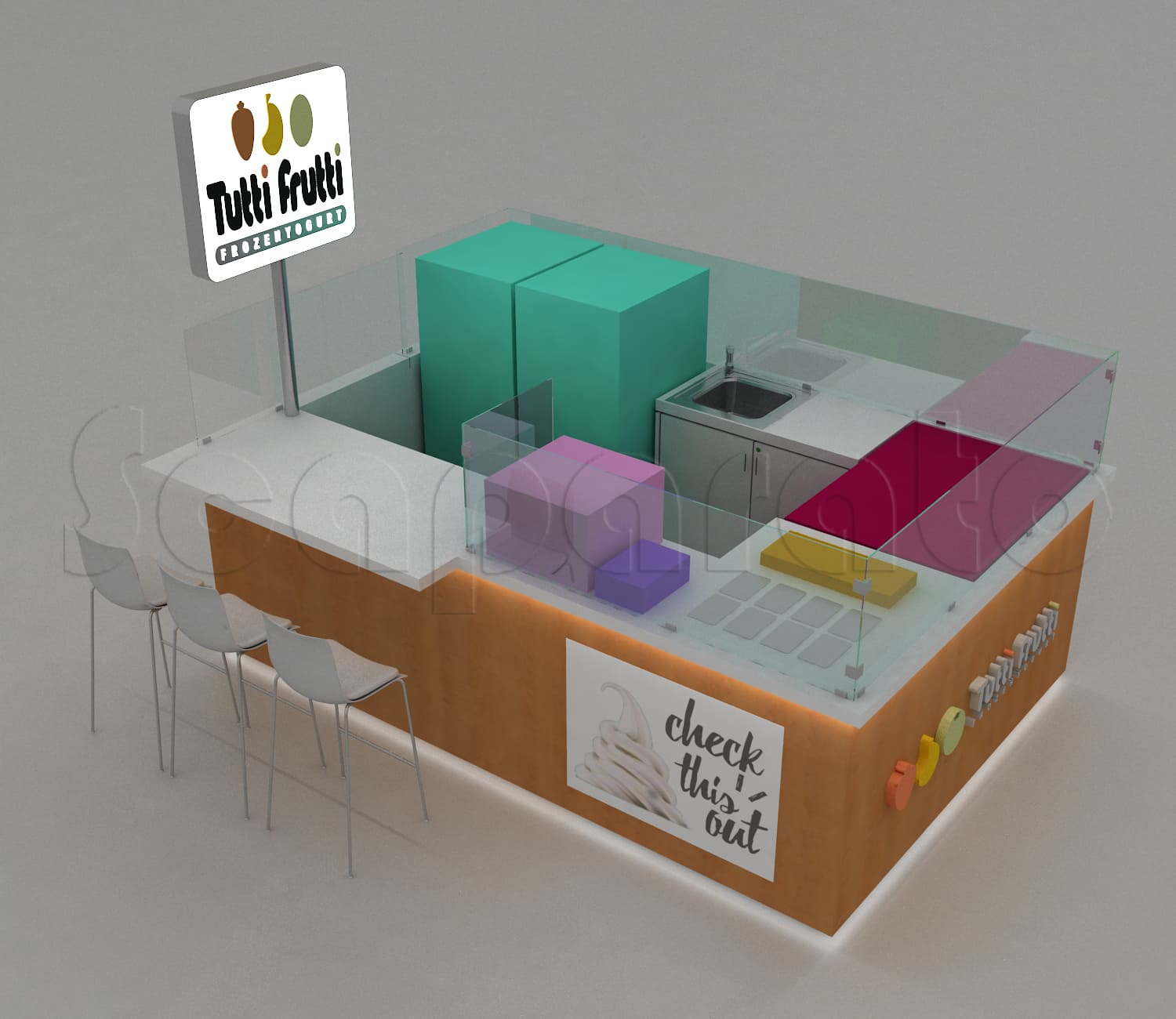 Kiosco de fruteria