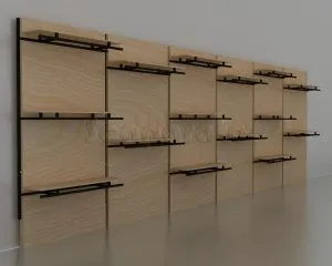 Exhibidor de muro
